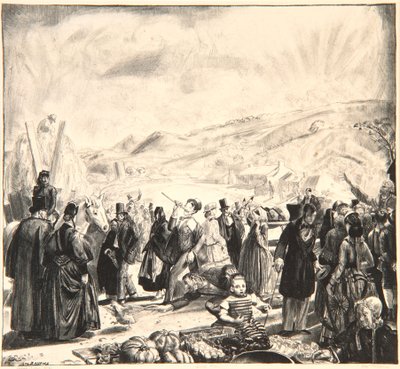 The Irish Fair, 1923 by George Wesley Bellows